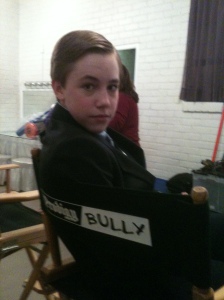 On set of Prodigy Bully